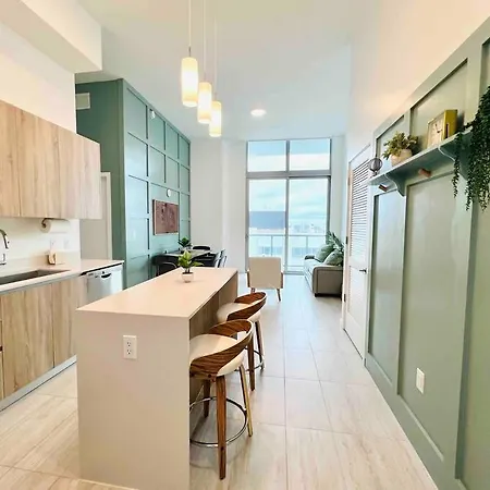 Sleek 2Bd 2Ba Condo In Miami Design District Exterior photo